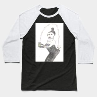 Kim Kardashian Art Baseball T-Shirt